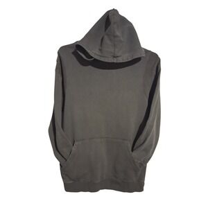 Mono‎ b Chunky Grungecore Mens sz Medium Skater Alternative Casual Fleece Hoodie